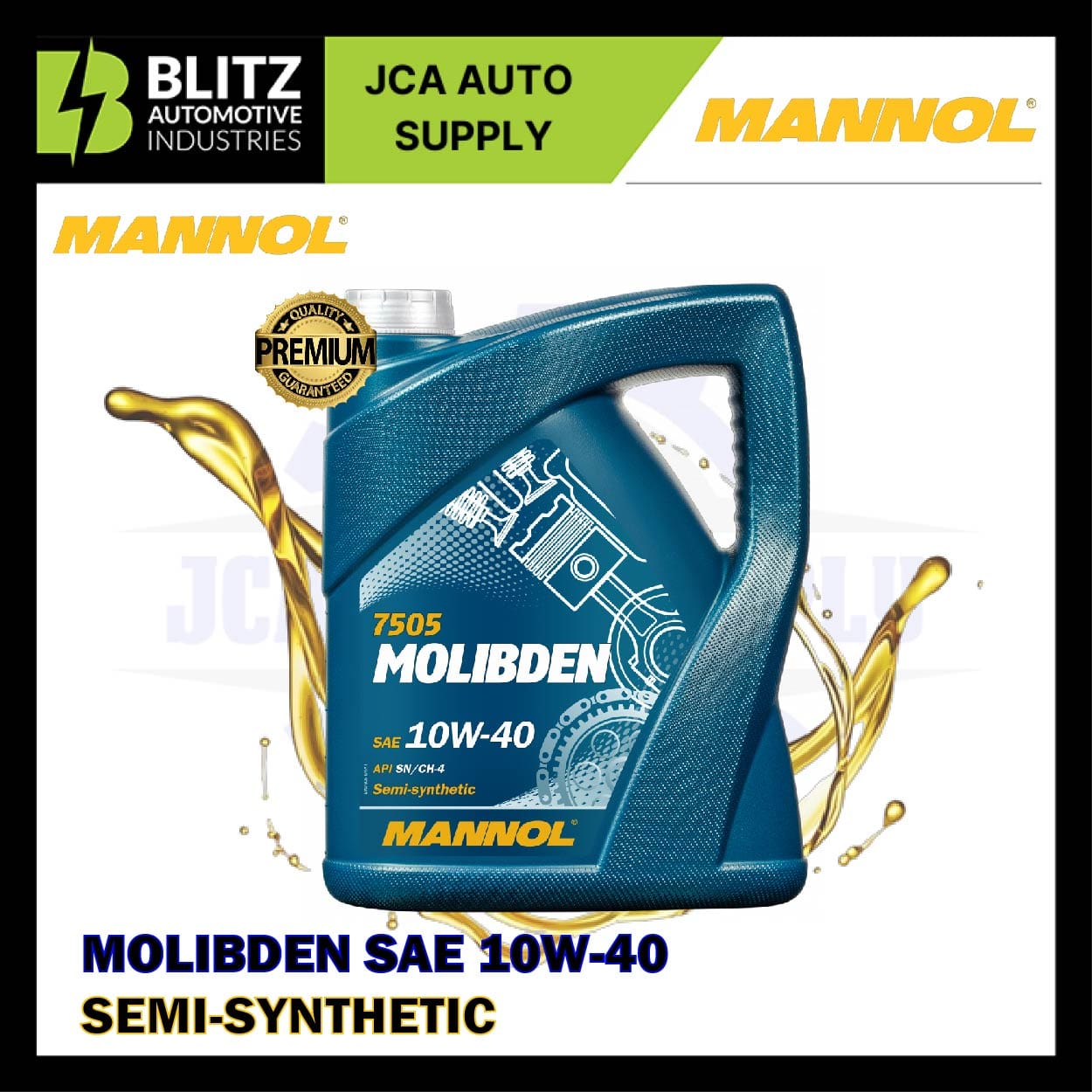 MANNOL MOLIBDEN 10W40 BLITZ1 Artboard 3