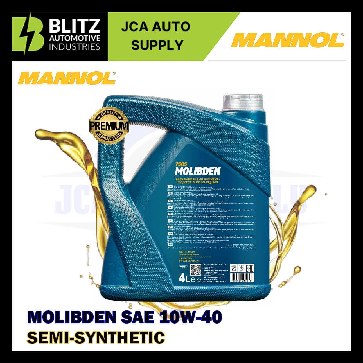 MANNOL MOLIBDEN 10W40 BLITZ2 Artboard 3