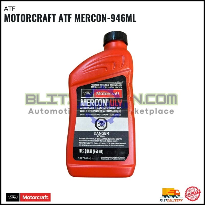 Motorcraft Mercon ULV Automatic Transmission Fluid 10 Speed-946ML