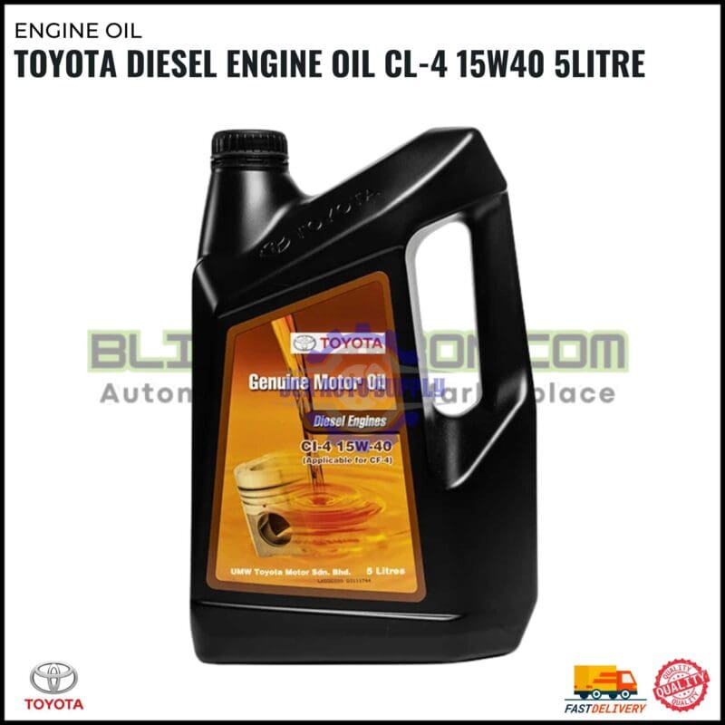Toyota Diesel Engine Oil CL-4 15W40 5litre