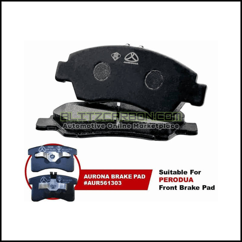 Aurona Brake Pad AUR561303 Front Kancil Turbo Mira Turbo
