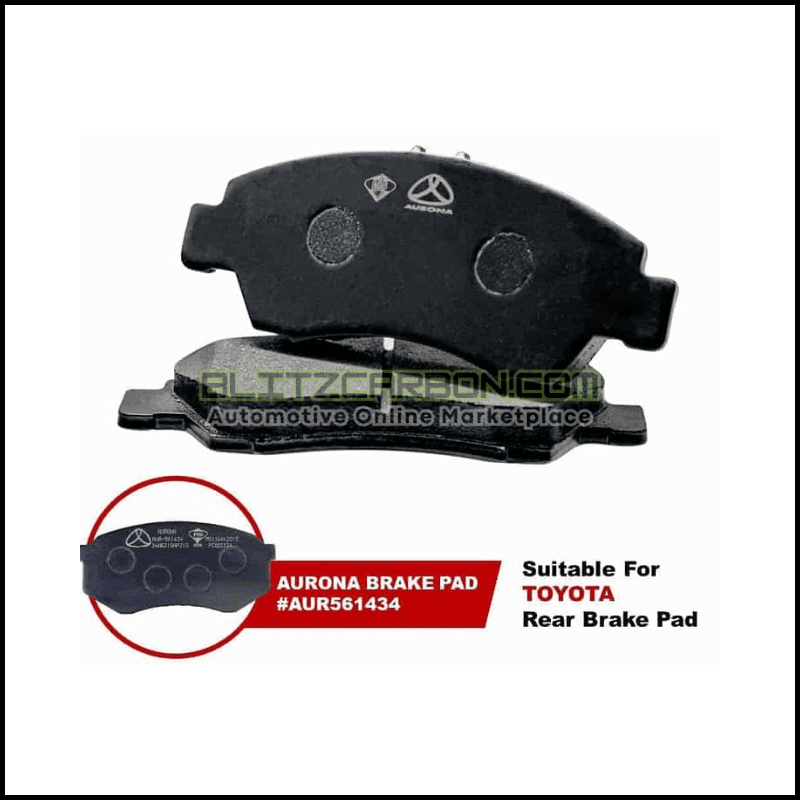 Aurona Brake Pad AUR561434 Rear Caldina Camry