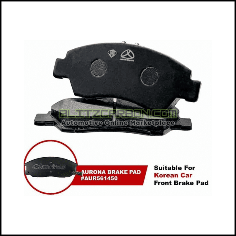 Aurona Brake Pad AUR561450 Front SantaFE Trajet Actyon Kyron Rexton Stavic