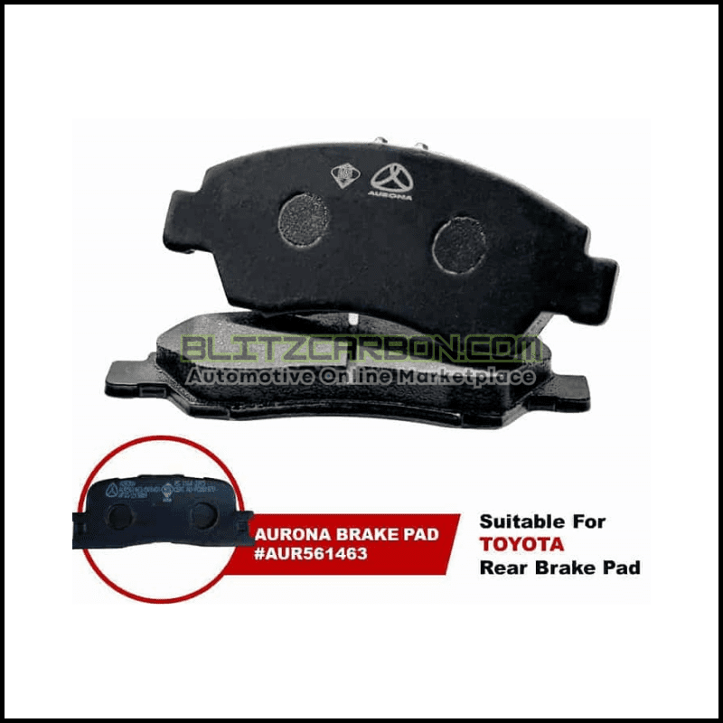 Aurona Brake Pad AUR561463 Rear Caldina Camry Wish Eastar