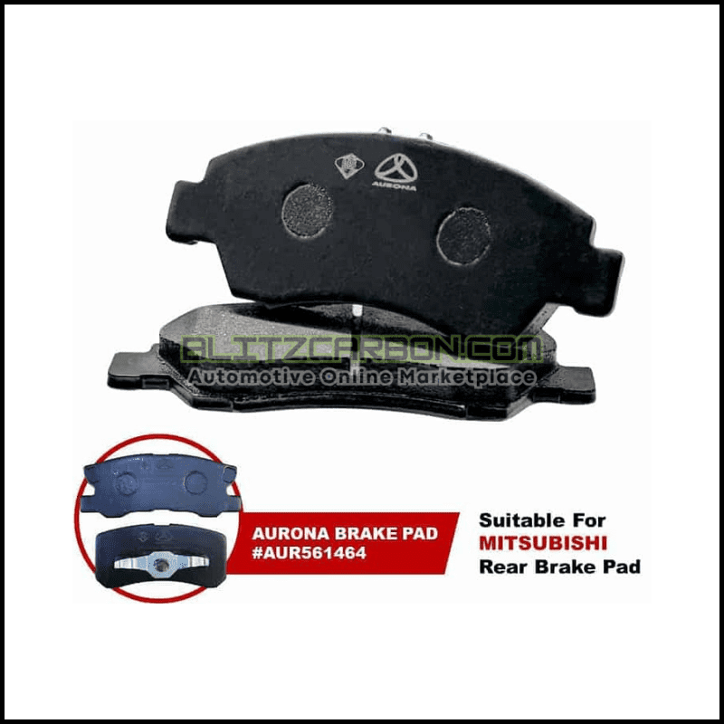 Aurona Brake Pad AUR561464 Rear ASX Grandis Outlander Pajero