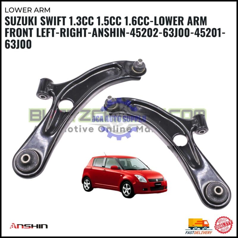 Suzuki Swift 1.3cc 1.5cc 1.6cc-Lower Arm Front Left-Right-Anshin-45202-63J00-45201-63J00