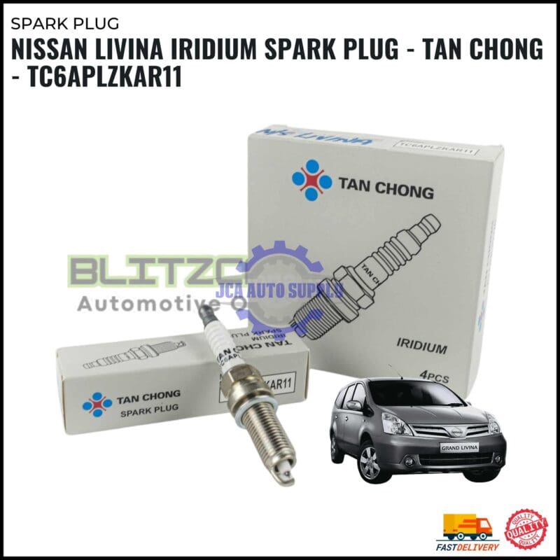 Nissan Livina Iridium Spark Plug - TAN CHONG - TC6APLZKAR11