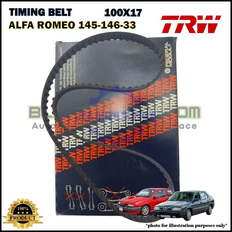 Tali Timing-Alfa Romeo 145-146 1.4cc 1.6cc-33 1.5cc-Timing Belt-TRW-4856686 (100X17)