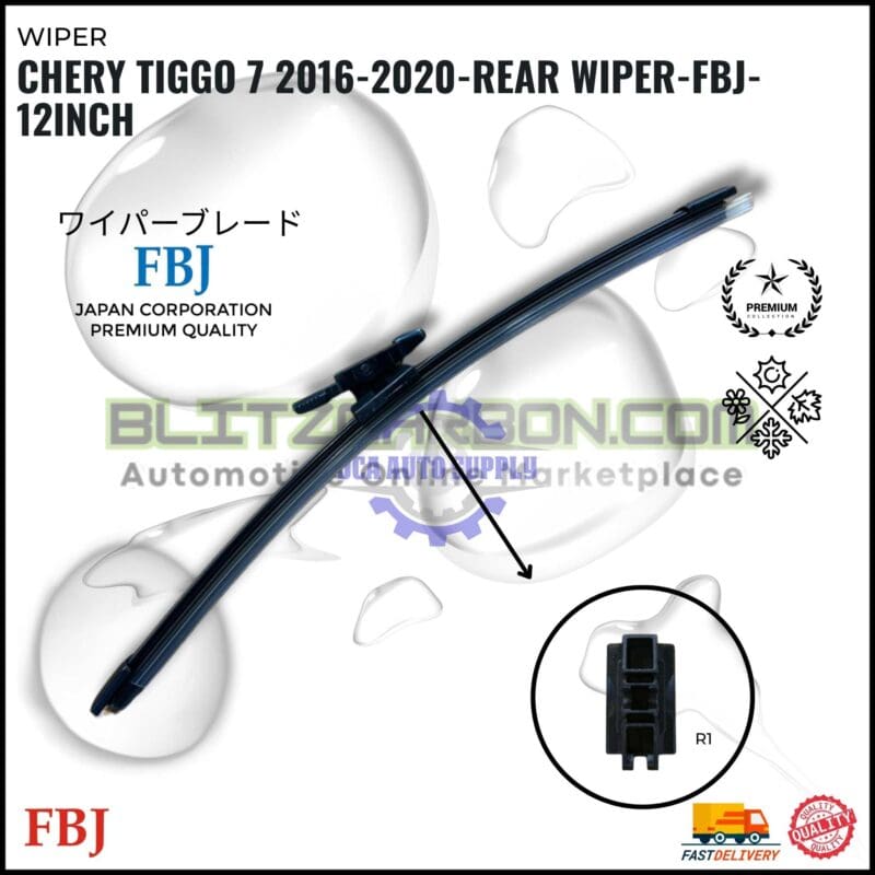 Chery Tiggo 7 2016-2020-Rear Wiper-FBJ-12inch
