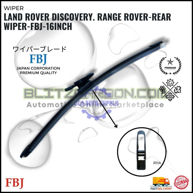 Land Rover Discovery. Range Rover-Rear Wiper-FBJ-16inch