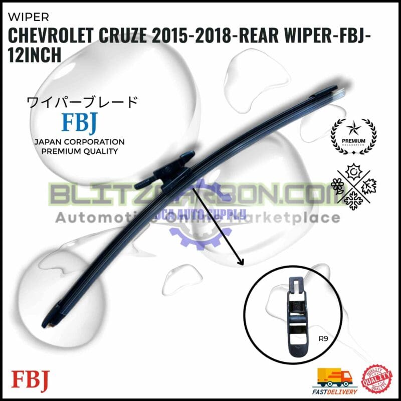 Chevrolet Cruze 2015-2018-Rear Wiper-FBJ-12inch