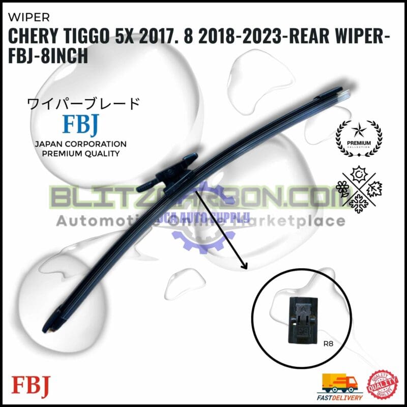 Chery Tiggo 5X 2017. Tiggo 8 2018-2023 2020-2024-Rear Wiper-FBJ-8inch