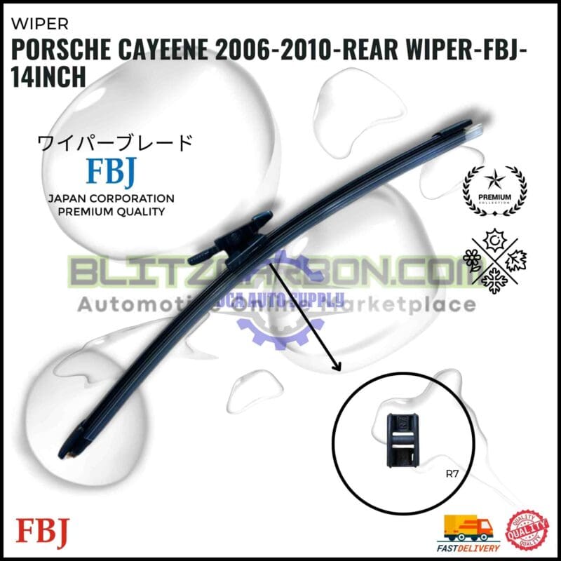 Porsche Cayenne 2006-2010-Rear Wiper-FBJ-14inch