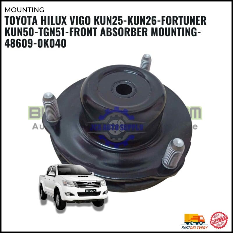 Toyota Hilux Vigo KUN25-KUN26-Fortuner KUN50-TGN51-Front Absorber Mounting-48609-0K040