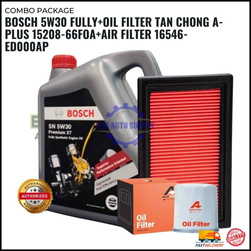 NISSAN PACKAGE - NISSAN ALMERA. LIVINA. LATIO. SLYPHY NV200(BOSCH 5W30)