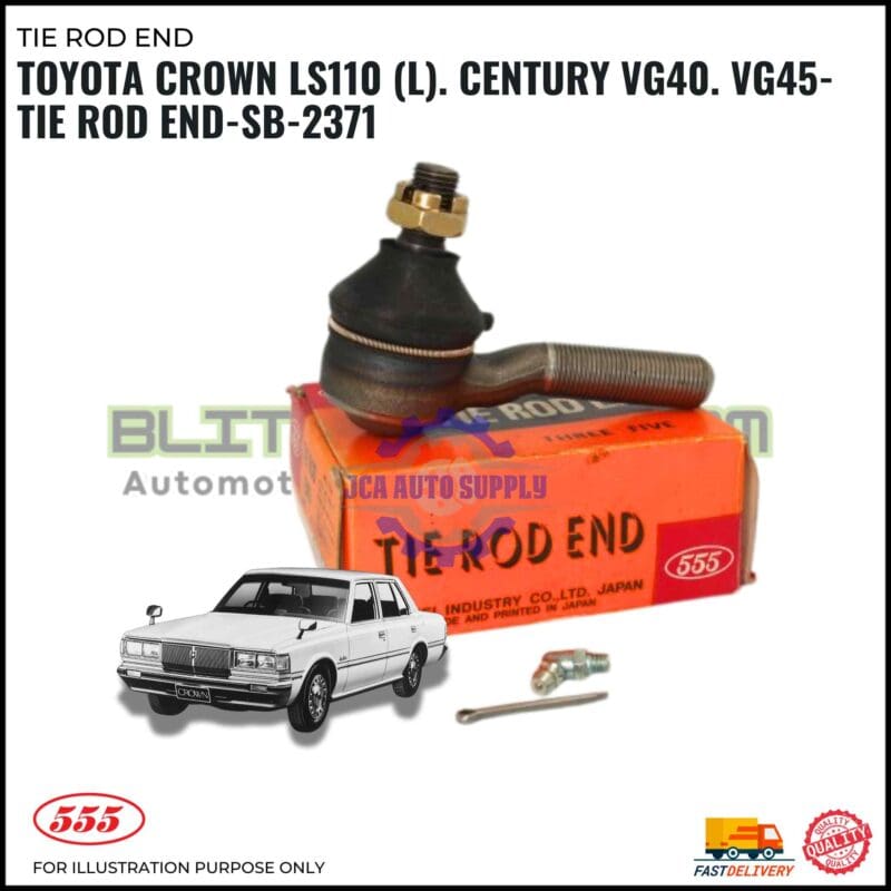 Toyota Crown LS110 (L). Century VG40. VG45-Tie Rod End-SE-2371