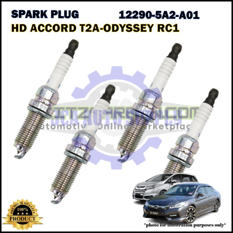 Honda Double Iridium Spark Plug-Honda Accord T2A-Odyssey RC1-12290-5A2-A01-DILKAR7G11GS