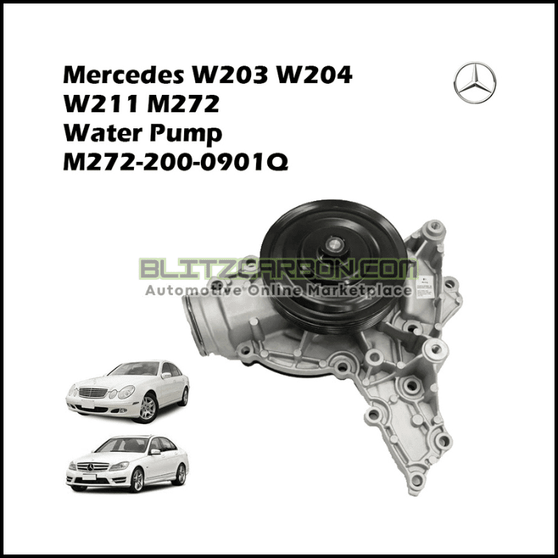 Mercedes W203 W204 W211 M272 Water Pump M272-200-0901Q