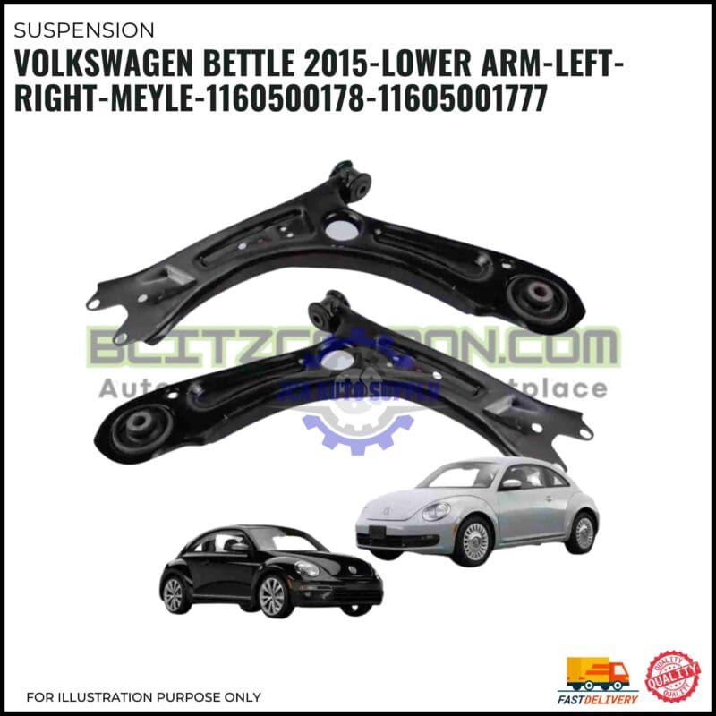Volkswagen Bettle 2015-Lower Arm-Left-Right-MEYLE-1160500178-11605001777