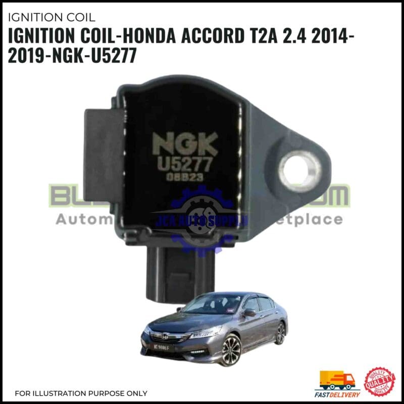 Ignition Coil-Honda Accord T2A 2.4 2014-2019-NGK-U5277