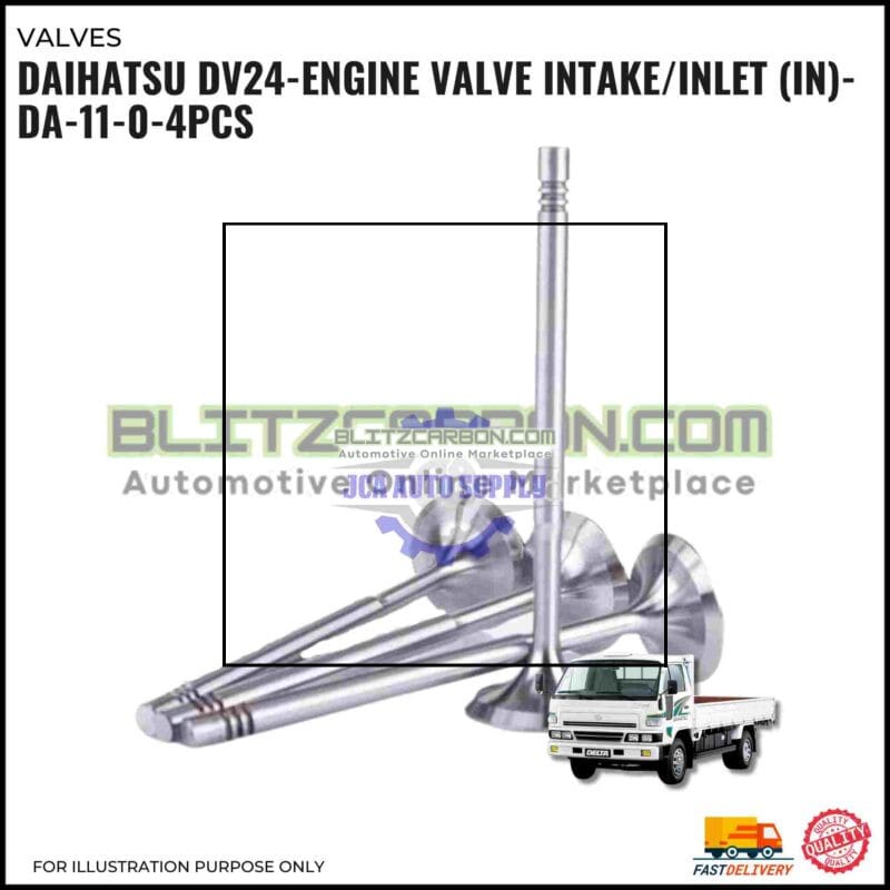 Intake Valve (IN) Set-Daihatsu DV24- DA-11-0