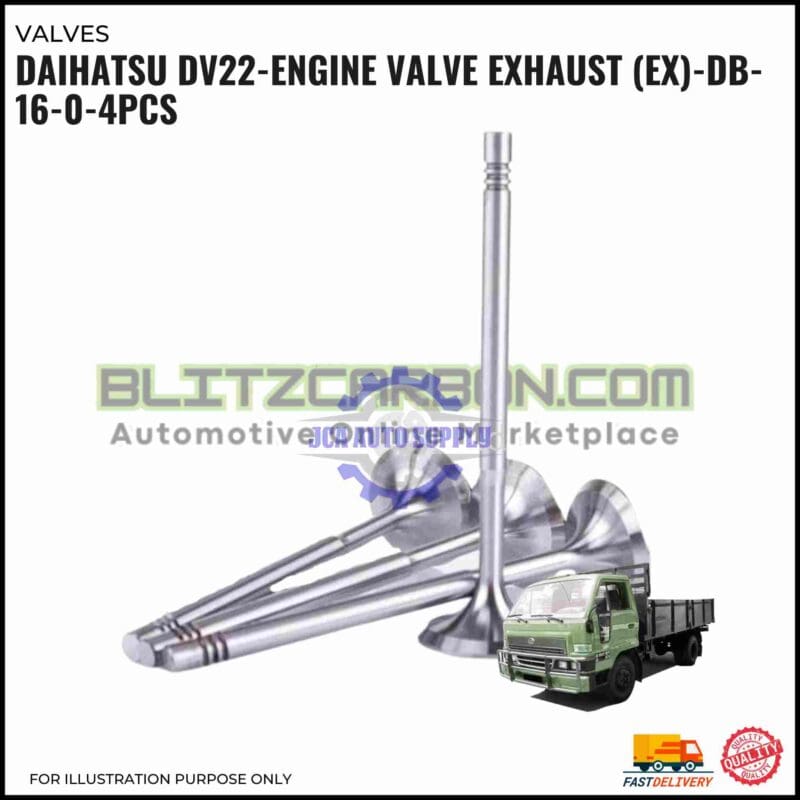 Exhaust Valve (EX) Set-Daihatsu DV22-DB-16-0