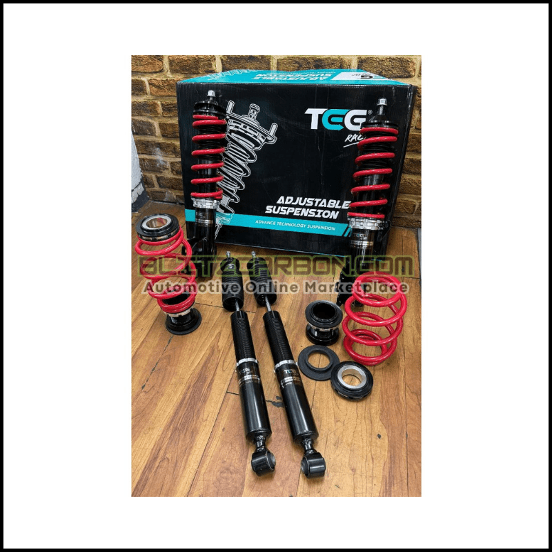 BOLEH SERVICE Toyota Vios 2023 TEG RACING Adjustable Suspension Hi Low Body Shift Absorber