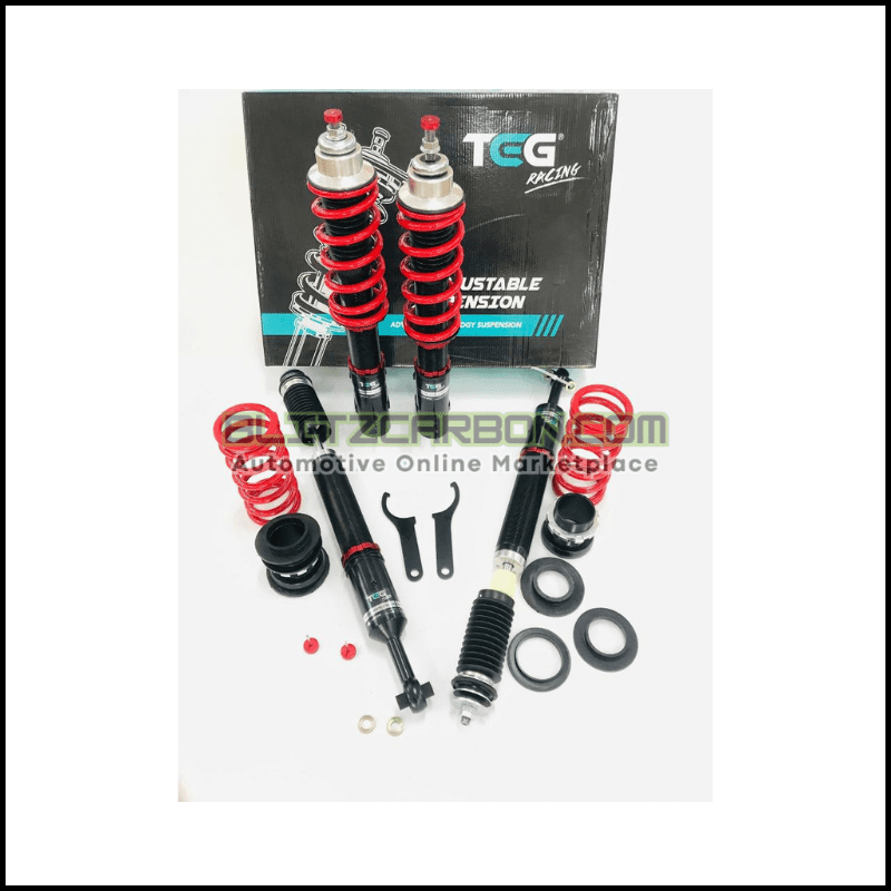 TOYOTA VIOS NCP93 08~12 (DUGONG) ADJUSTABLE SOFT HARD HI-LOW BODY SHIFT (MONOTUBE 30 STEP) ADJUSTABLE ABSORBER TEG