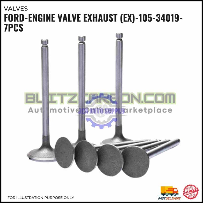 Exhaust Valve (EX)-Ford-105-34019