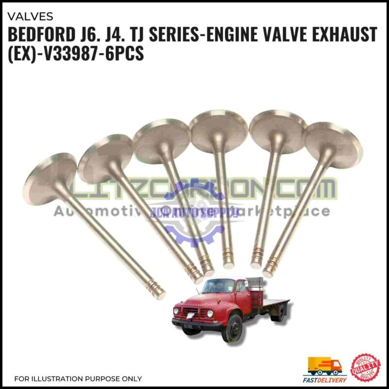 Exhaust Valve (EX) Set-Benford J6-V33987