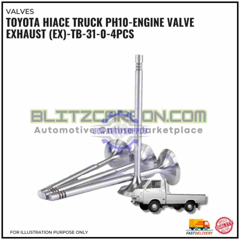 Exhaust Valve (EX)-Toyota Hiace Truck PH10-TB-31-0