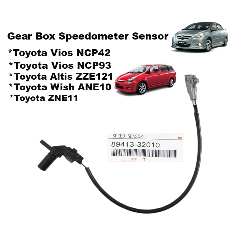 Original Toyota Vois Ncp42, Ncp93, Ncp150, Altis Zze121,Wish Ane10 & Zne11 GearBox Speedometer Sensor