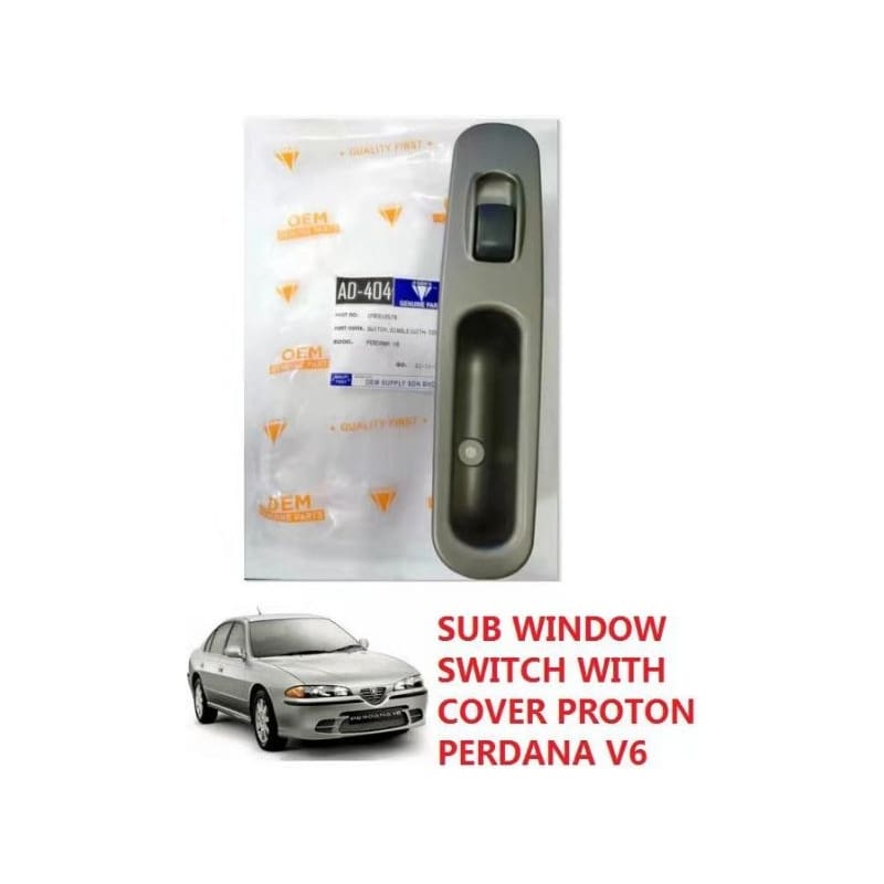 Single Switch Perdana V6 Sub Switch Perdana V6 Proton Perdana V6 Single Switch with Cover Casing
