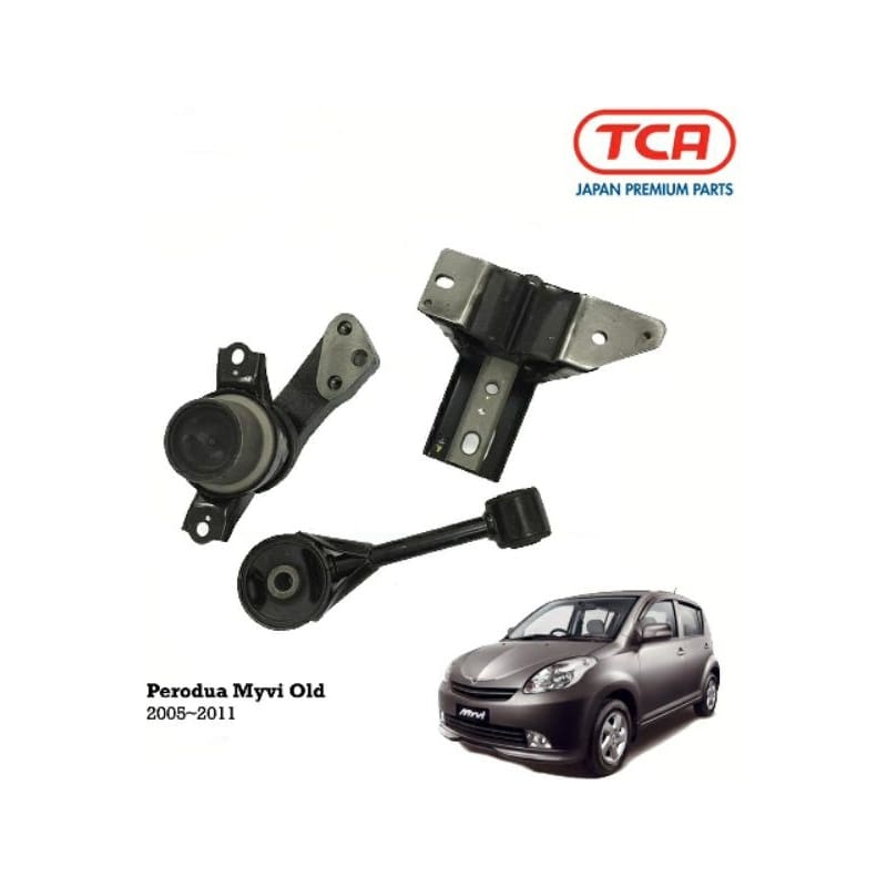 PERODUA MYVI FIRST GENARATION ENGINE MOUNTING SET TCA (AUTO) (MANUAL)