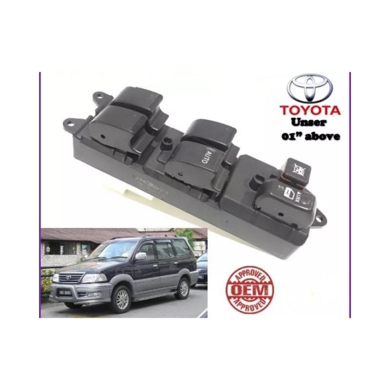 TOYOTA UNSER NEW MODEL POWER WINDOW MAIN SWITCH