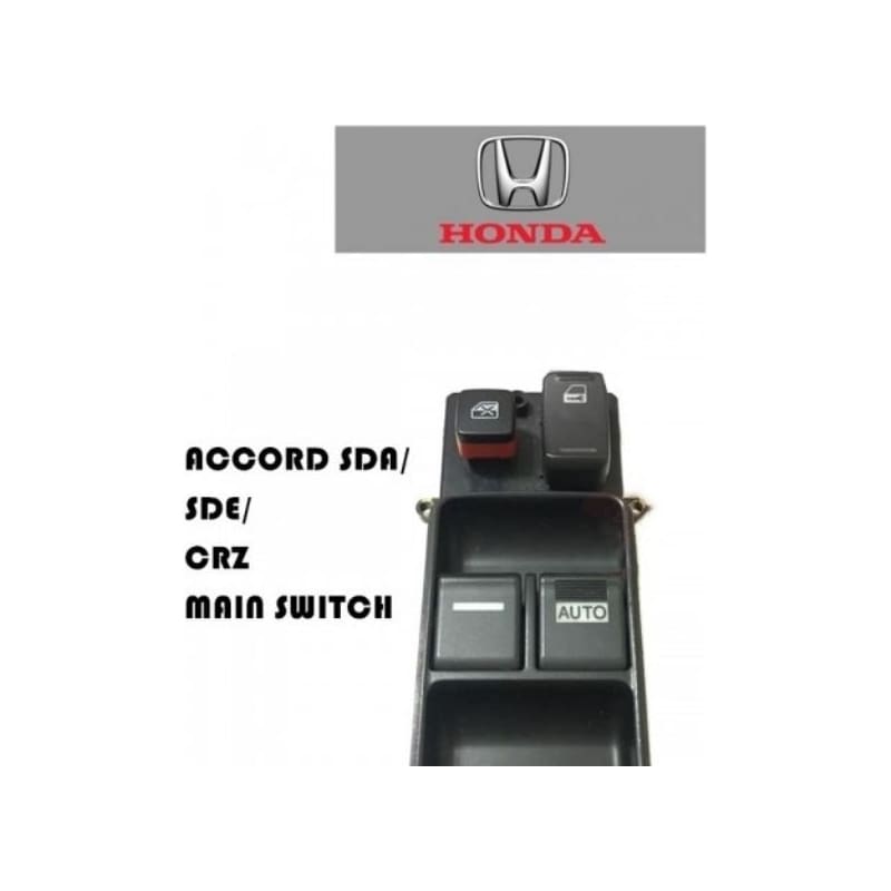 HONDA ACCORD SDA/SDE/CRZ POWER WINDOW MAIN SWITCH (Oem)
