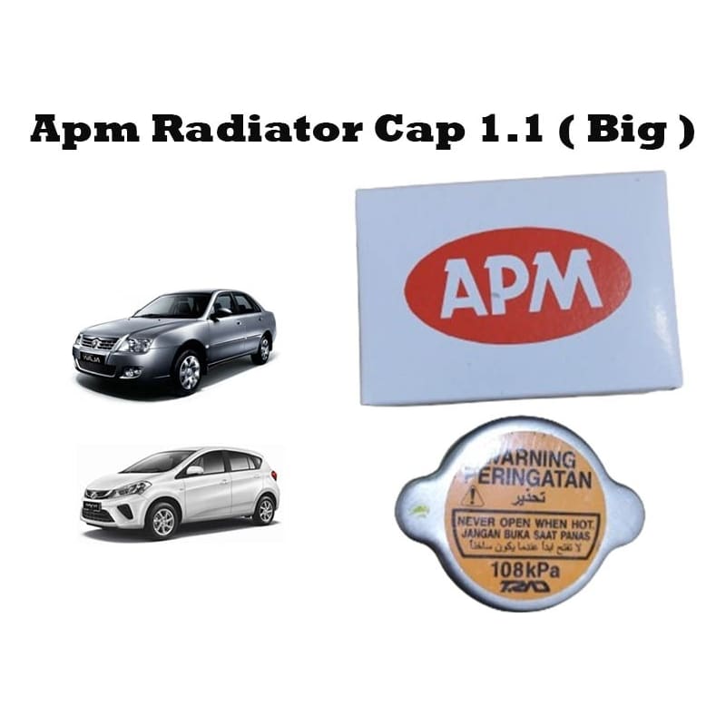 Apm Perodua Honda Proton Radiator Cap 1.1 ( BIG )