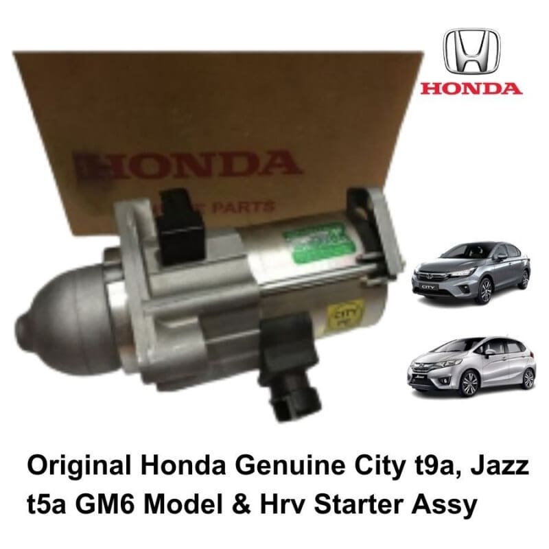 HONDA GENUINE CITY T9A, JAZZ T5A GM6 MODEL & HRV STARTER ASSY