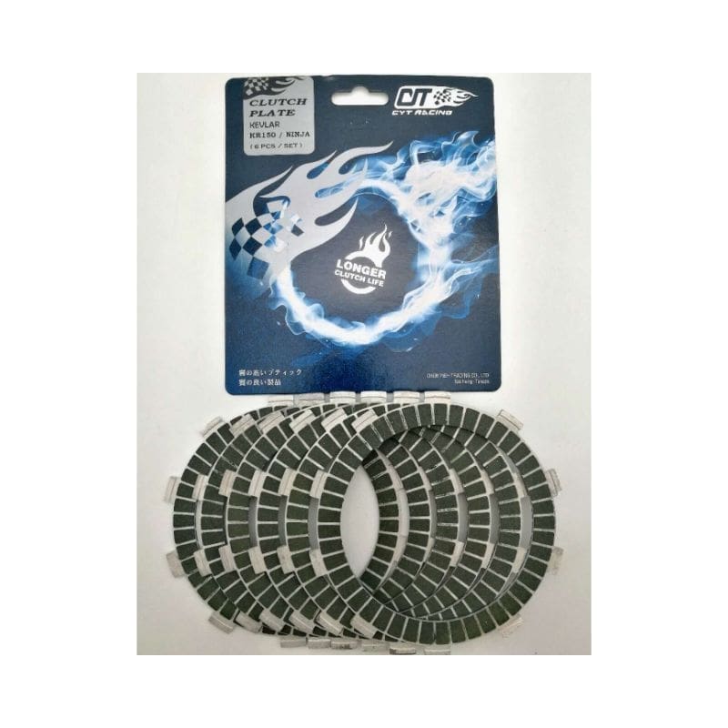 CYT RACING KAWASAKI KR150/NINJA RACING KEVLAR CLUTCH PLATE (6PCS /SET)