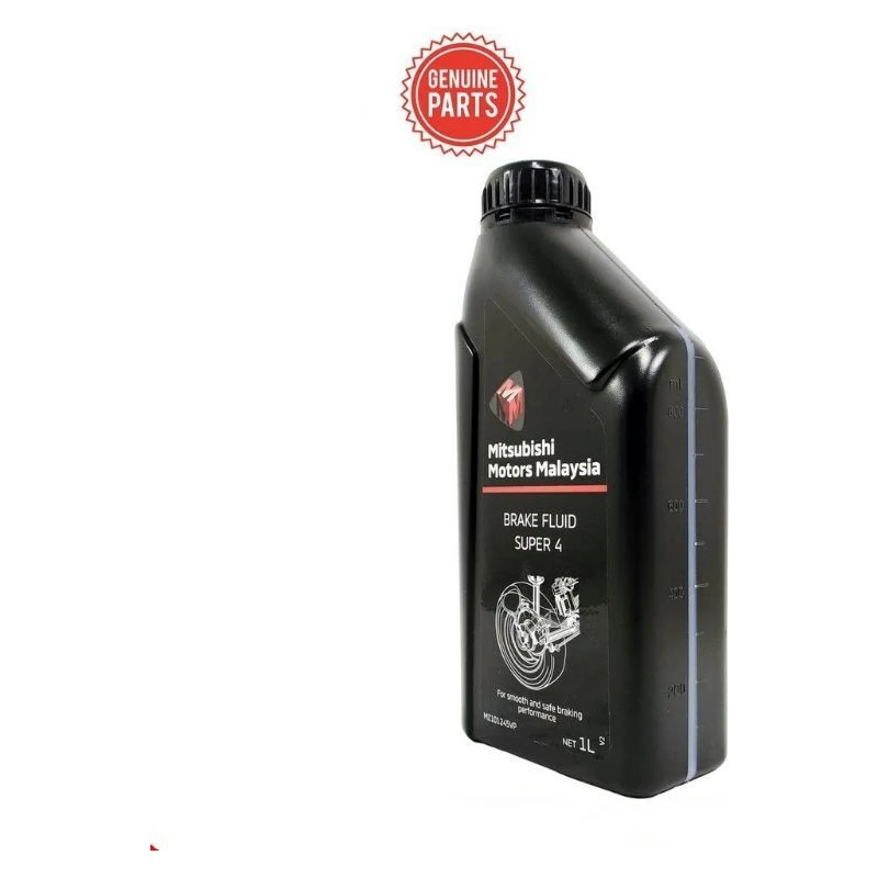 Mitsubishi Genuine Brake Fluid Super DOT 4 (1 Liter) – Original From Mitsubishi Motors Malaysia