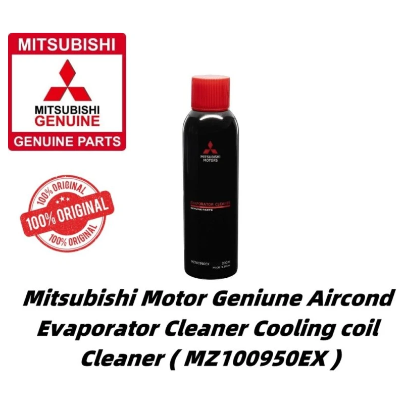 Original Mitsubishi Genuine Motor Air Cond Evaporator Cleaner Cooling Coil Cleaner MZ100950EX