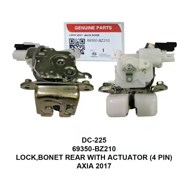 ORIGINAL PERODUA GENIUNE AXIA REAR BONNET LOCK & BOOT LOCK (69350-BZ210)