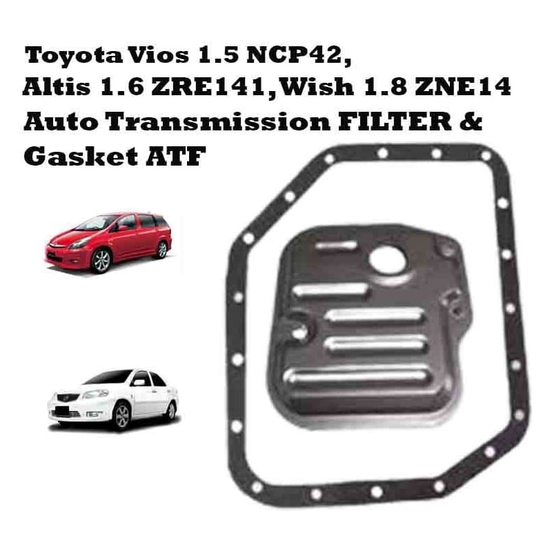 Toyota Vios 1.5 NCP42 NCP93 NCP150 Altis 1.6 ZRE141 Wish 1.8 ZNE14 Auto Transmission Filter Gasket ATF 35330-0W020