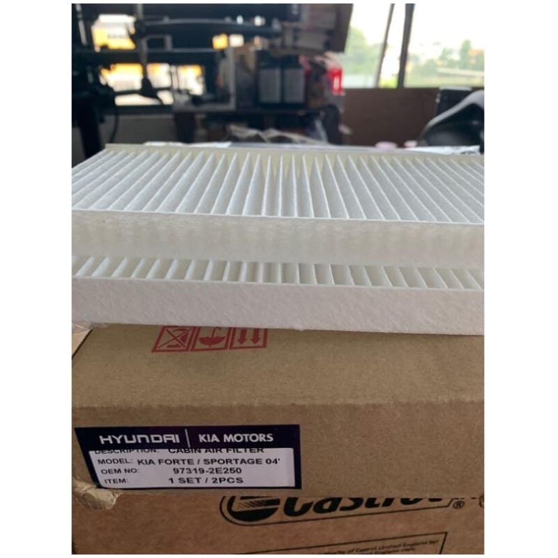 KIA FORTE/SPORTAGE 2004 CABIN AIR FILTER 1SET 2PCS 97319-2E250