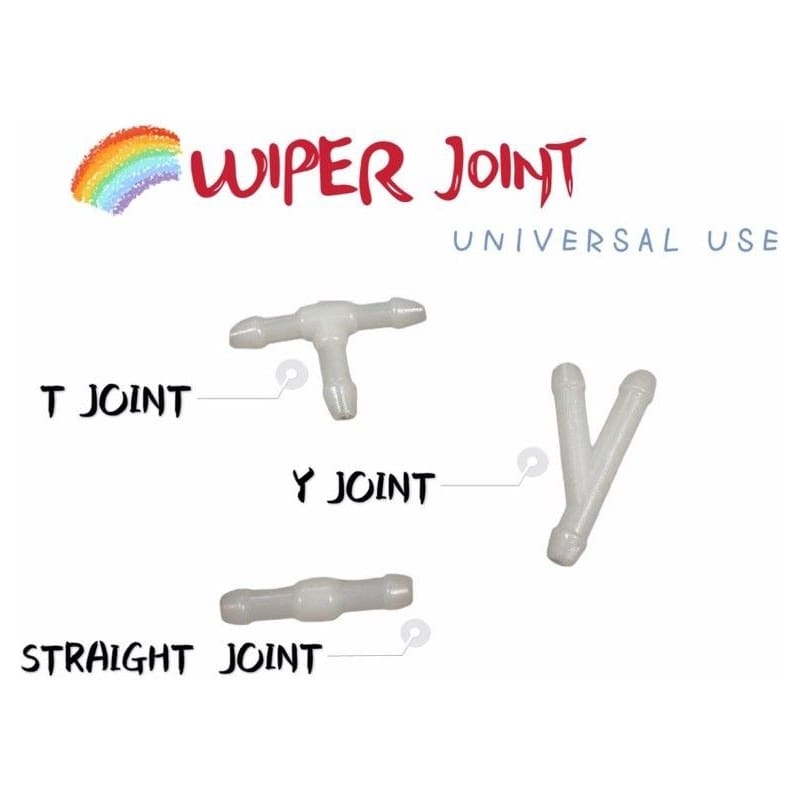 Universal Wiper Joint Y , T & Straight ( High Quality Thick Mode )
