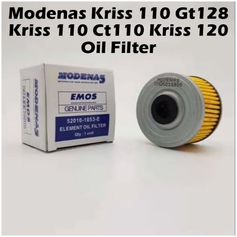Modenas Kriss 110 GT128, Kriss 110 CT110, Kriss 120 Oil Filter OEM