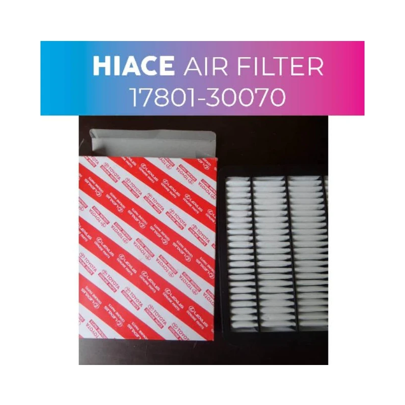 Toyota Haice Kdh200 Diesel Air Filter Square (17801- 30070)