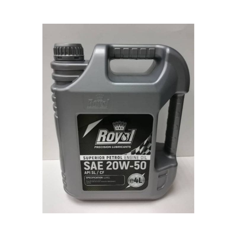 Royal Superior Petrol Engine Oil SAE 20W-50 API SL/CF 4L