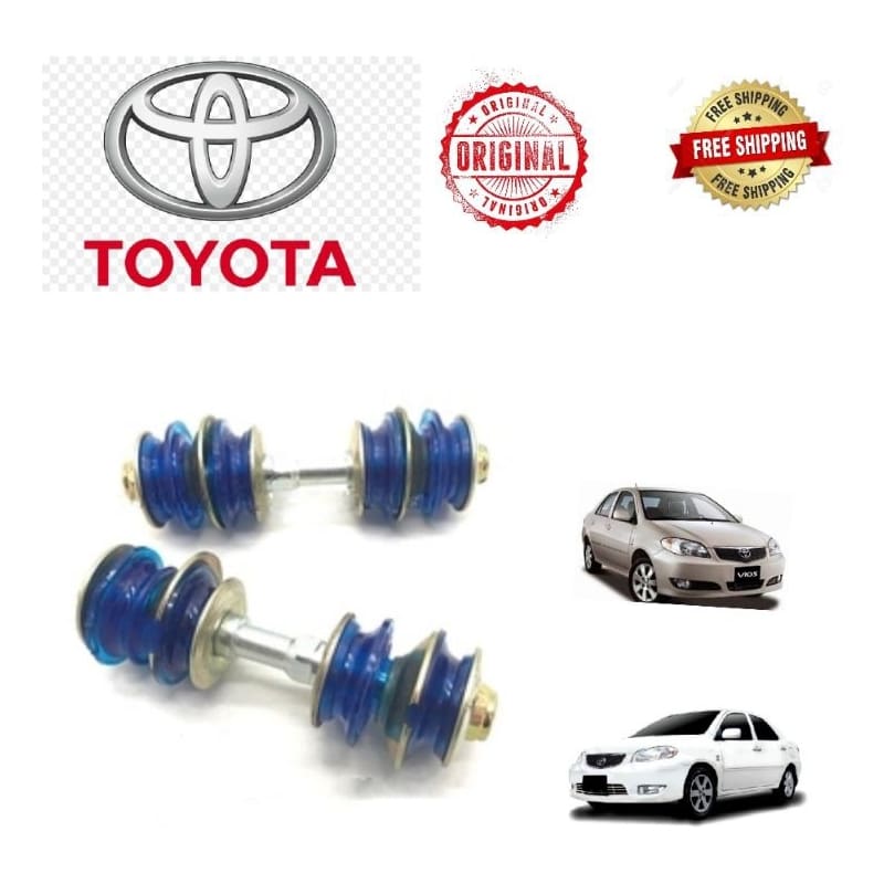 1 PAIR TOYOTA VOIS NCP42 SATAY BUSH/ABSORBER LINK SILICONE TRANSPARENT BUSH