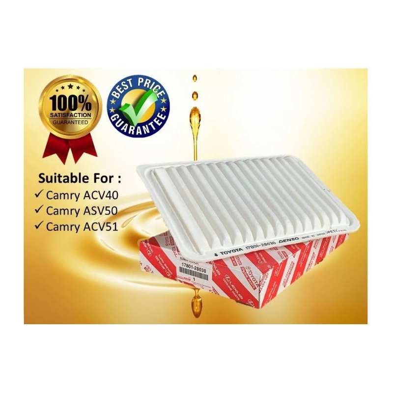 Toyota Camry Acv40, Acv50 Engine Air Filter Enjin Penapisan Udara (17801- 28030)